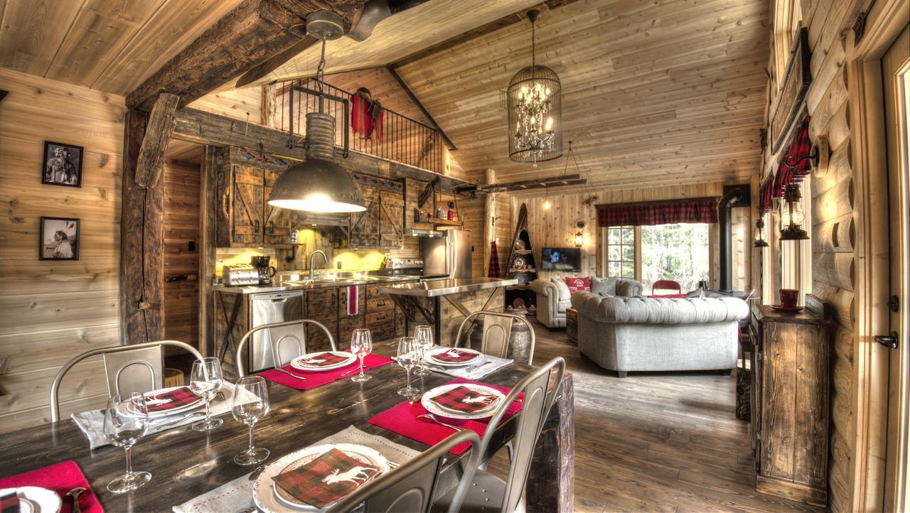 Le Bivouac - Les Chalets Spa Canada La Malbaie Exteriör bild