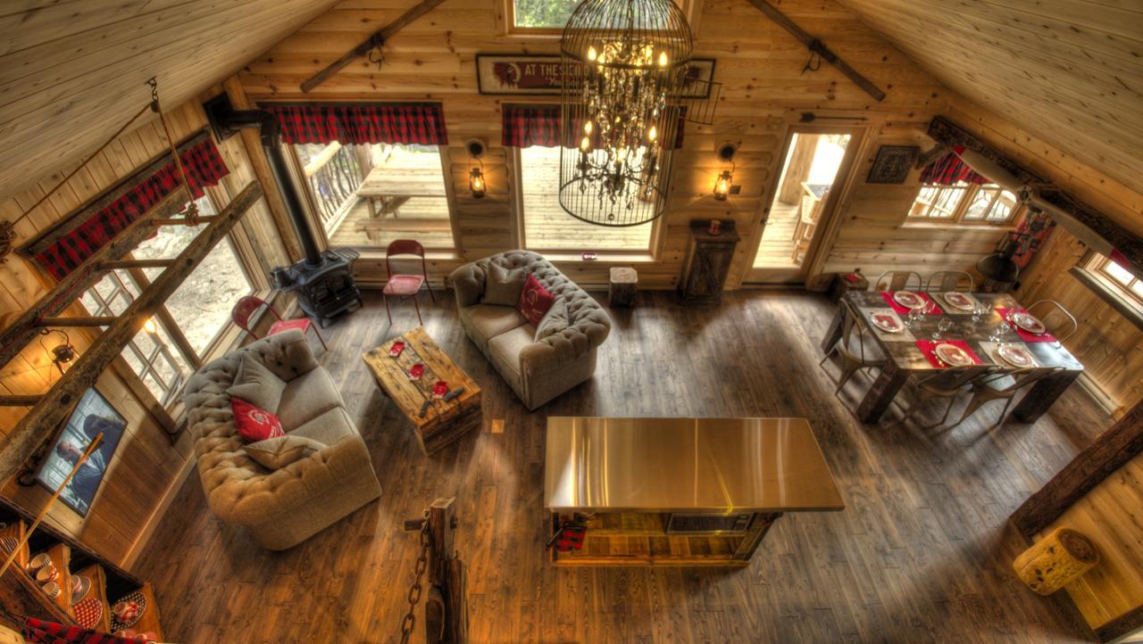Le Bivouac - Les Chalets Spa Canada La Malbaie Exteriör bild