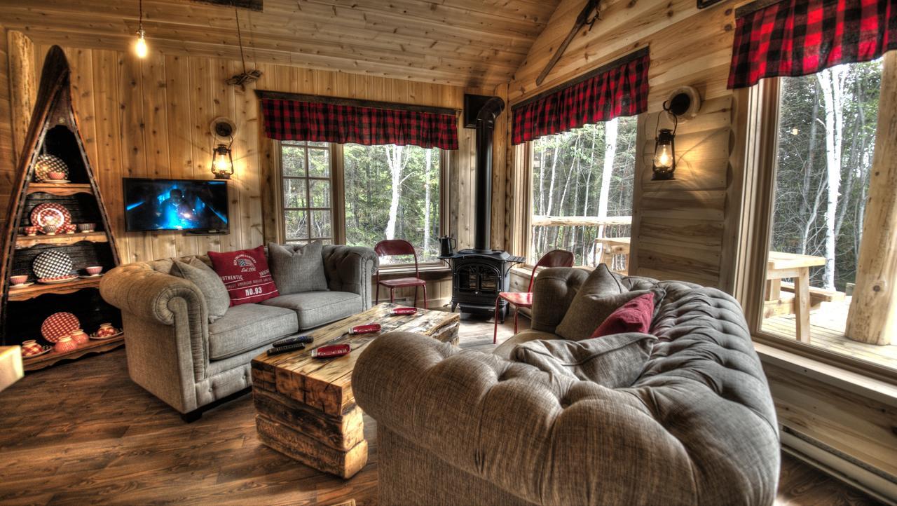 Le Bivouac - Les Chalets Spa Canada La Malbaie Exteriör bild