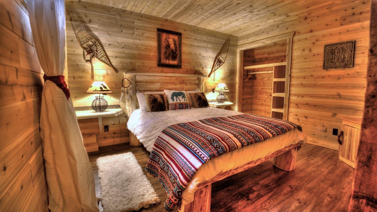 Le Bivouac - Les Chalets Spa Canada La Malbaie Exteriör bild