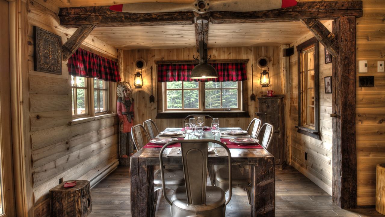 Le Bivouac - Les Chalets Spa Canada La Malbaie Exteriör bild